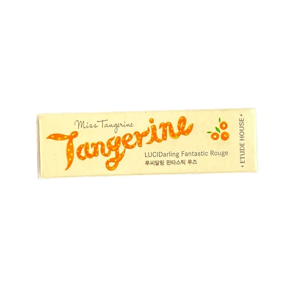 Etude House Miss Tangerine LUCIDarling Fantastic Rouge Lipstick #12 Pink NIB